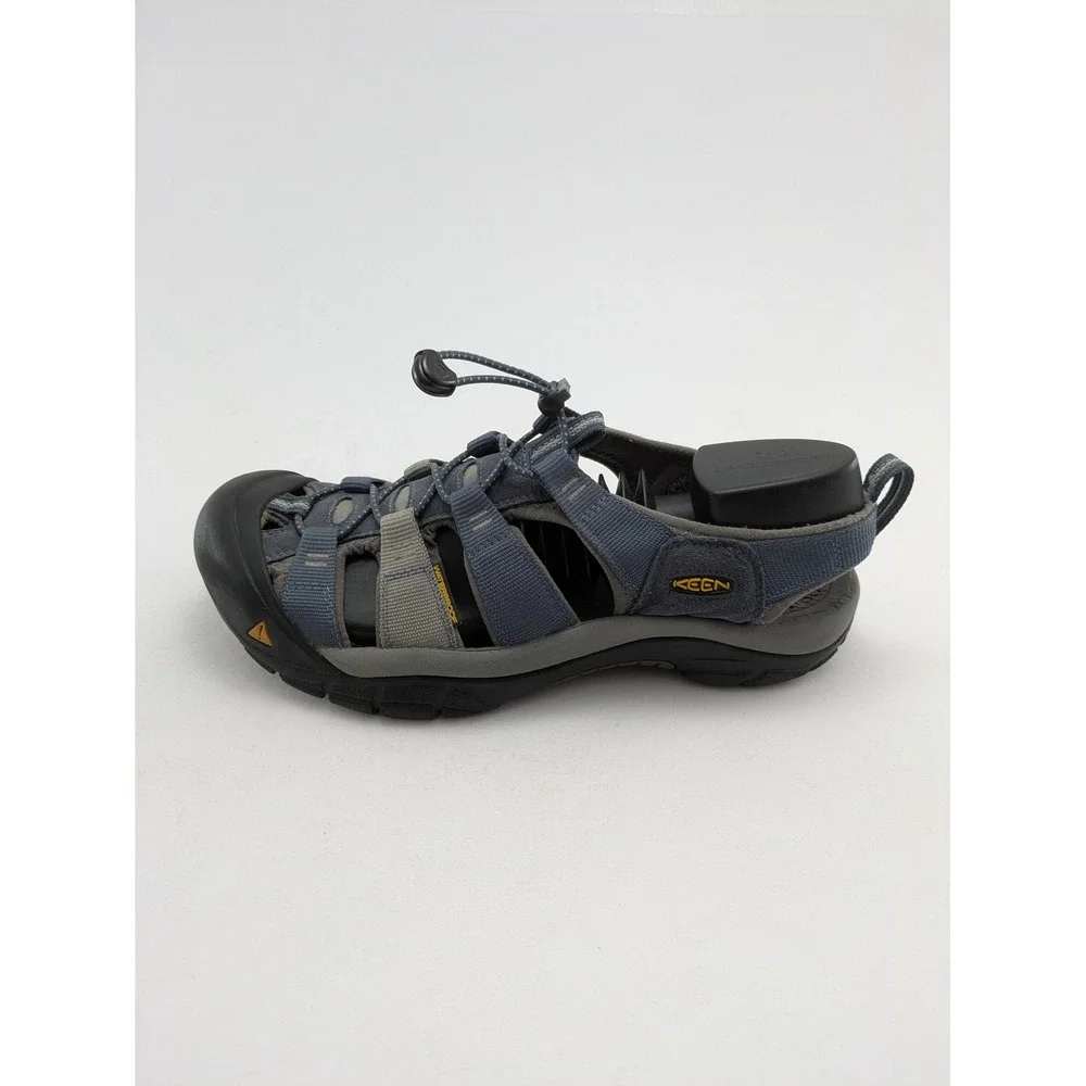 Mens Keen Newport H2 Blue Leather Waterproof Outdoor Hiking Sandals Size 10